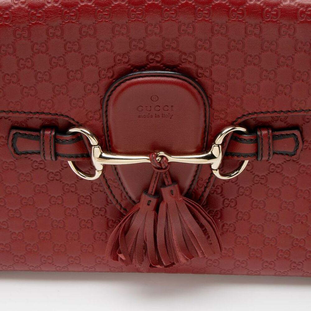 Gucci Microguccissima Leather Emily Medium Shoulder Bag - Picture 9 of 15